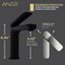 Anzzi 1-Handle Bathroom Faucet in Matte Black and Brushed Nickel L-AZ900MB-BN - alternate 8